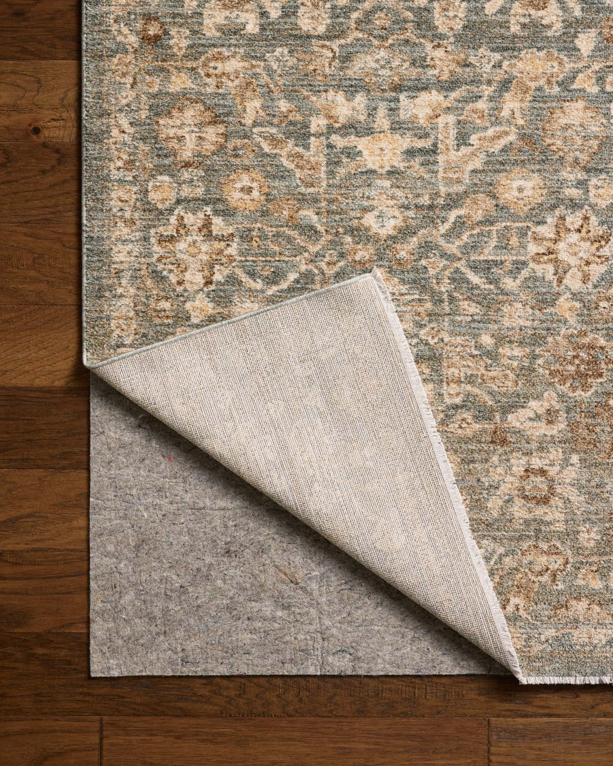 Tapis Chris Loves Julia x Loloi Palma bleu/naturel