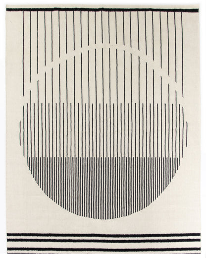 TAPIS EN DÉSTOCKAGE - Tapis graphique Pahley - 2,74 m x 3,66 m