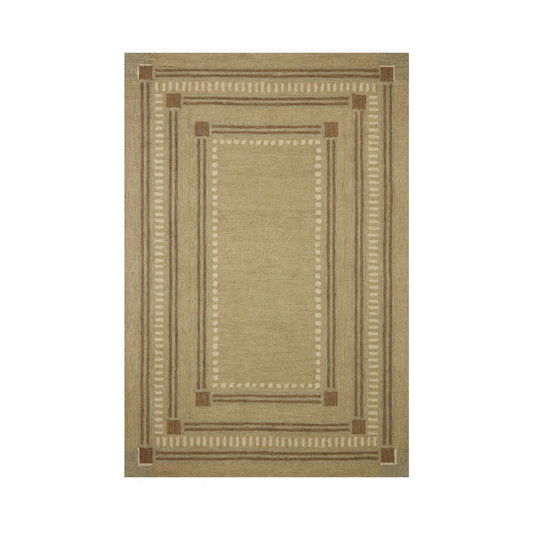 Tapis Chris Loves Julia x Loloi Alfie Green / Naturel