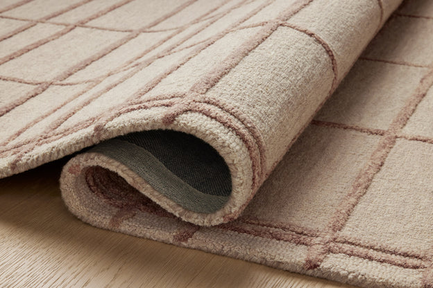 TAPIS EN DÉSTOCKAGE - Tapis Loloi Bradley Rose / Blush - 236 x 297 cm