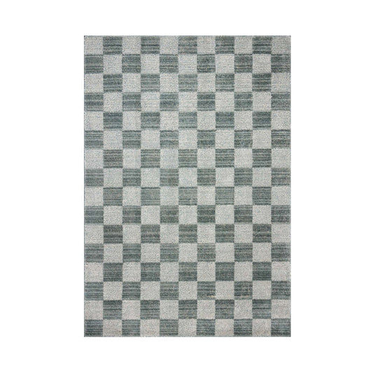 Tapis Chris Loves Julia x Loloi Calvin bleu/ivoire