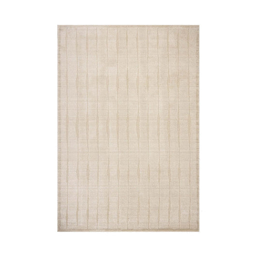 Tapis Chris Loves Julia x Loloi Calvin Ivoire / Avoine