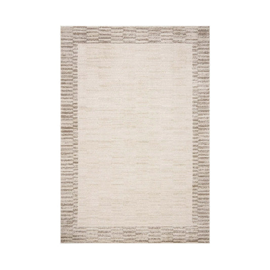 Tapis Chris Loves Julia x Loloi Calvin Ivoire / Galet