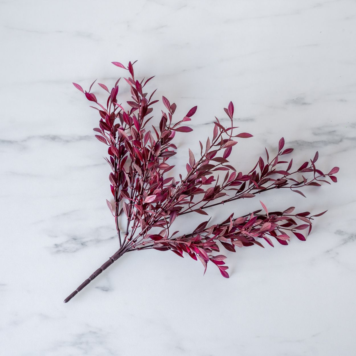 Faux bruyère bordeaux