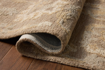 Chris aime Julia x Loloi Dorothea Tapis d'écorce/pierre