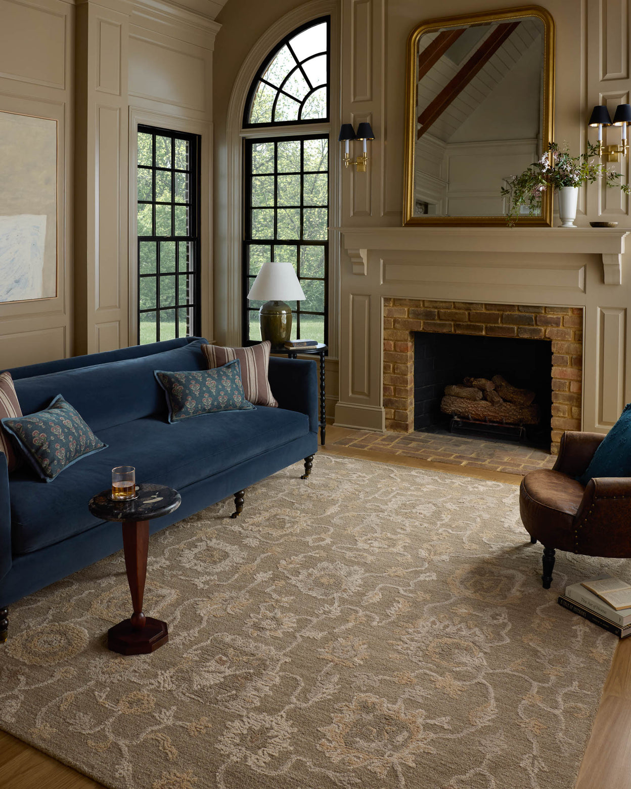 Tapis Chris Loves Julia x Loloi Dorothea Oak / Naturel