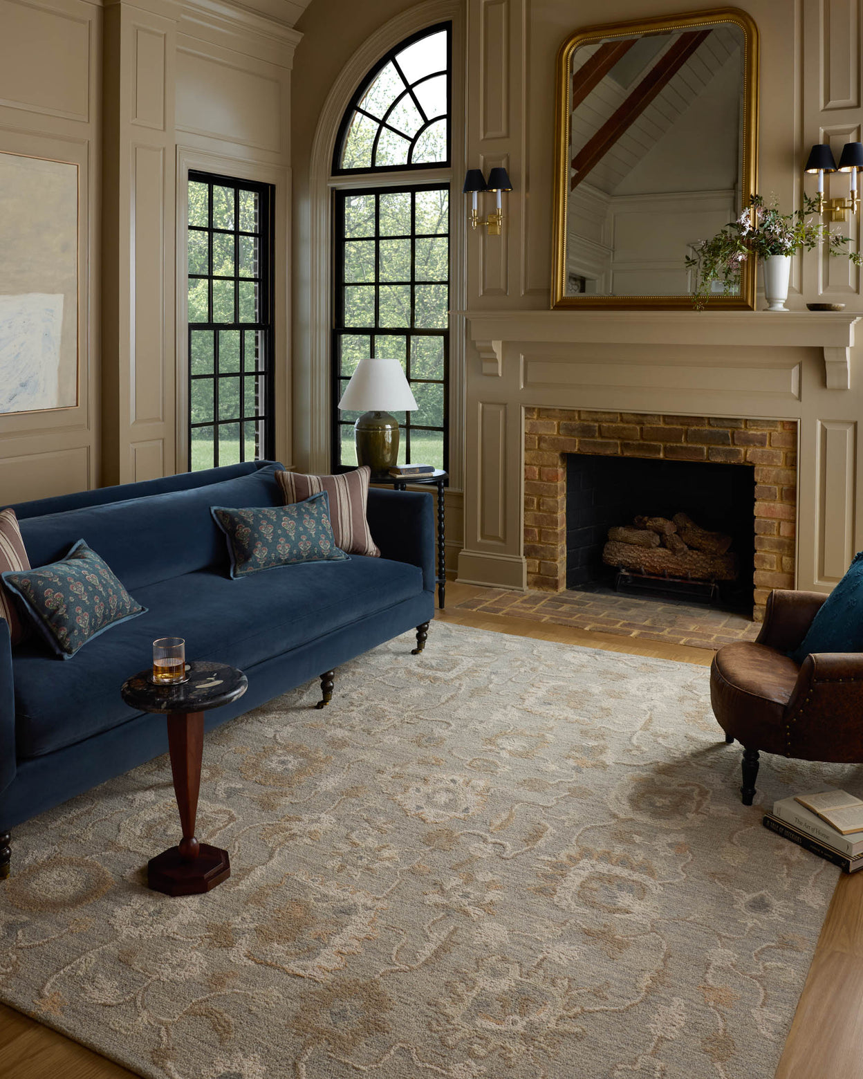 Tapis Chris Loves Julia x Loloi Dorothea Stone / Multicolore