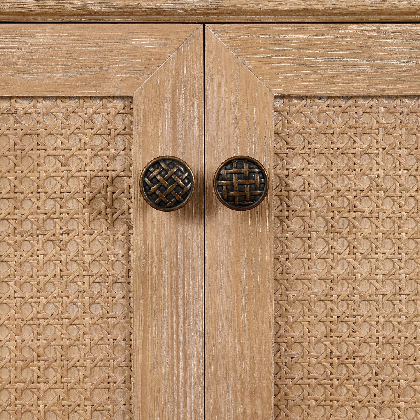 Meuble-lavabo Hervas avec plateau en marbre naturel, sans miroir.