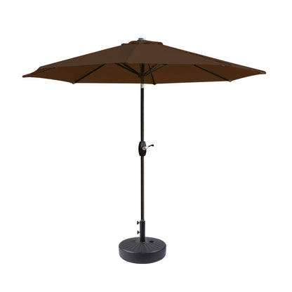 Parasol de terrasse Holme de 2,74 m (9 pieds) avec pied
