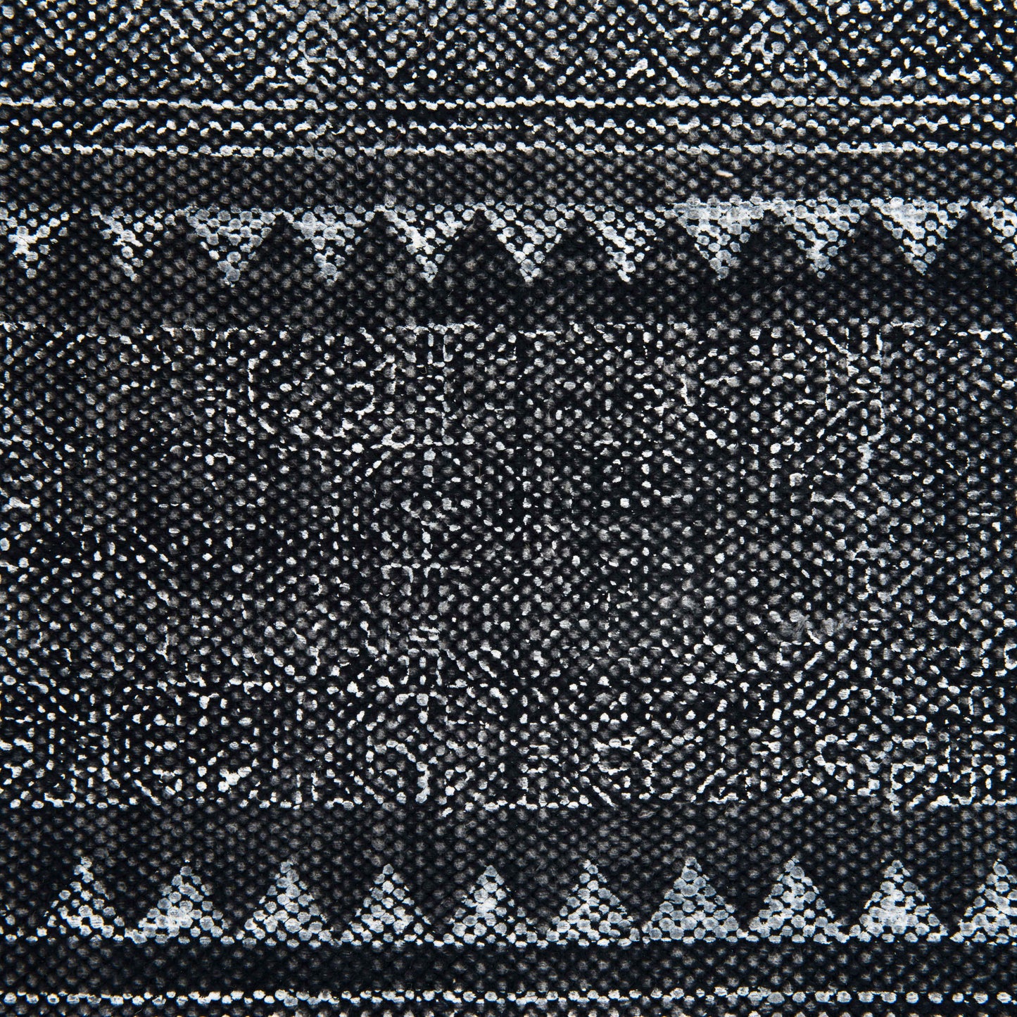 TAPIS EN DÉSTOCKAGE - Tapis imprimé indigo - 2,74 m x 3,66 m