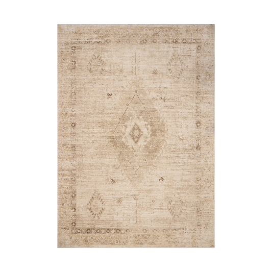 Tapis Chris Loves Julia x Loloi Palma Naturel / Fumé