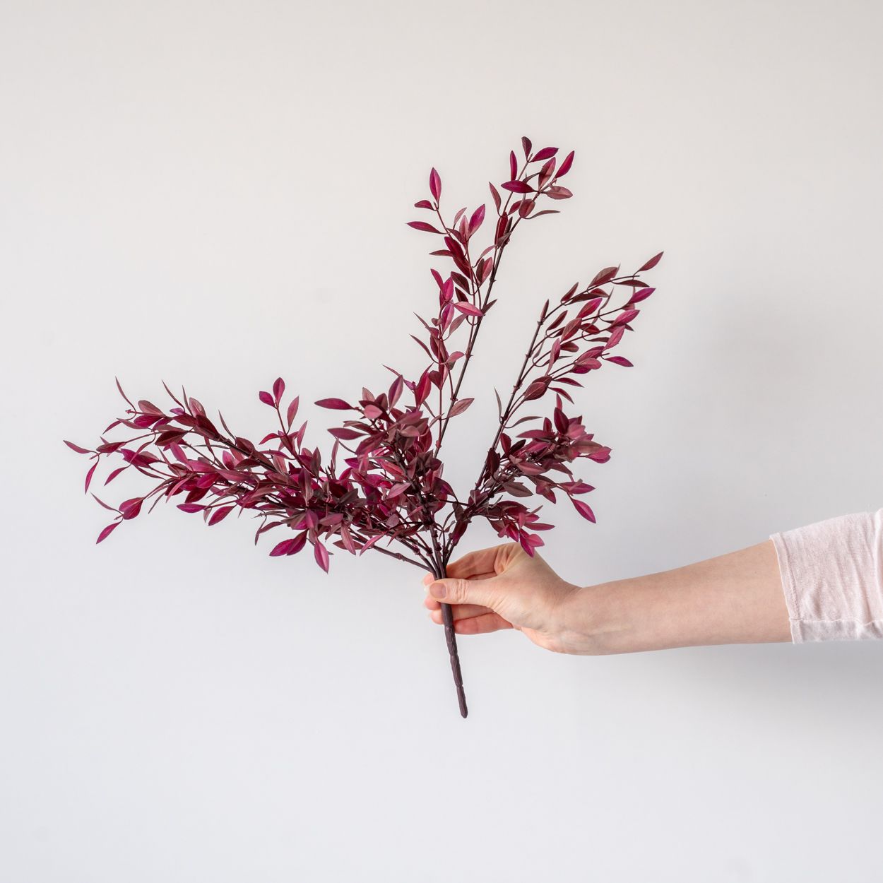 Faux bruyère bordeaux