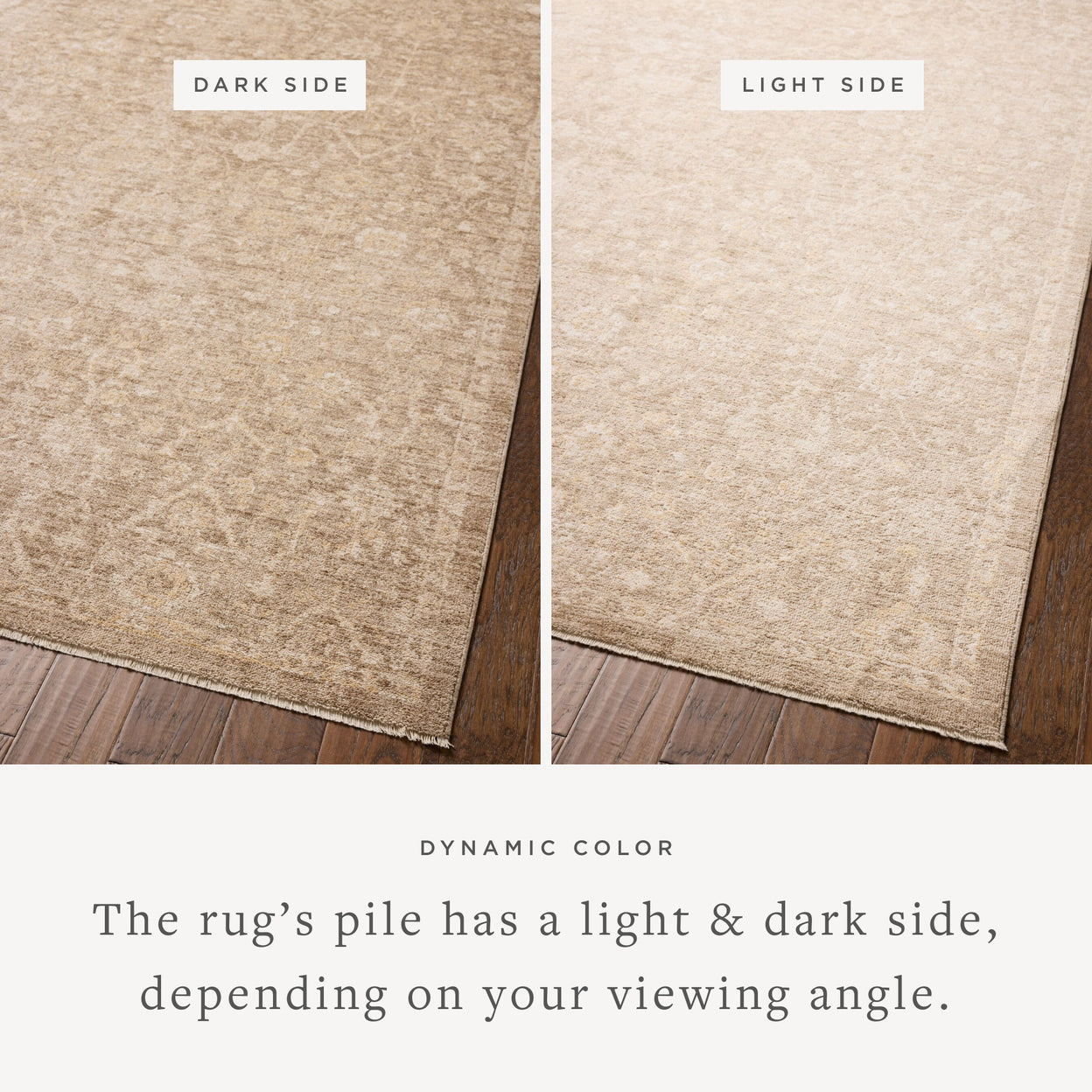 Tapis Chris Loves Julia x Loloi Palma Bark / Naturel