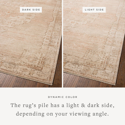 Tapis Chris Loves Julia x Loloi Palma Spice / Naturel