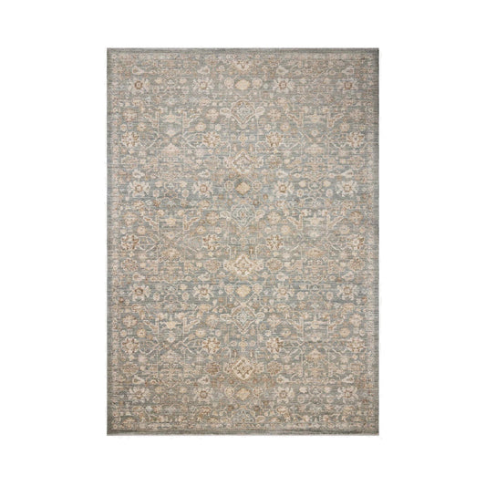 Tapis Chris Loves Julia x Loloi Palma bleu/naturel