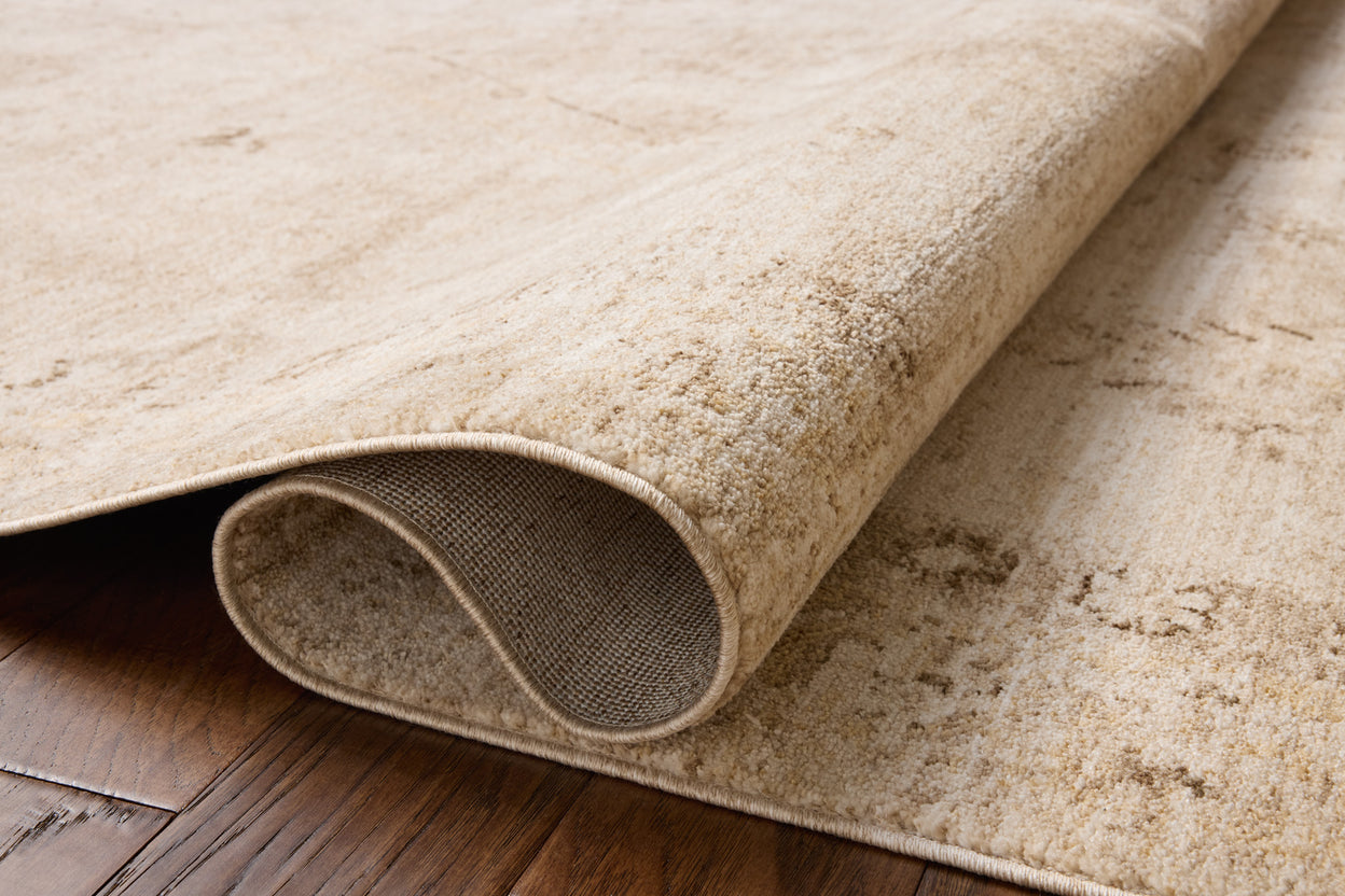 Tapis Chris Loves Julia x Loloi Palma Naturel / Fumé