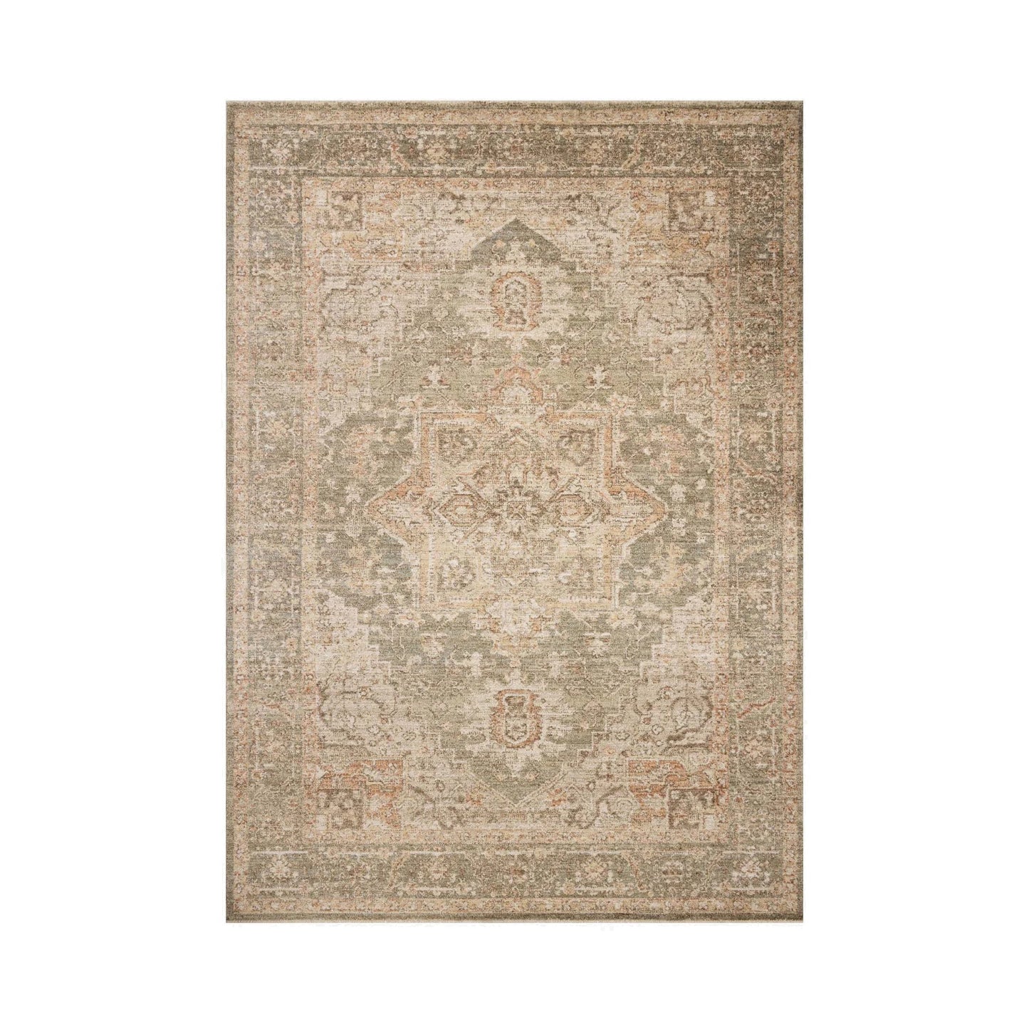 Tapis Chris Loves Julia x Loloi Palma Olive / Épices