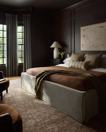 Tapis Chris Loves Julia x Loloi Palma marron / terre