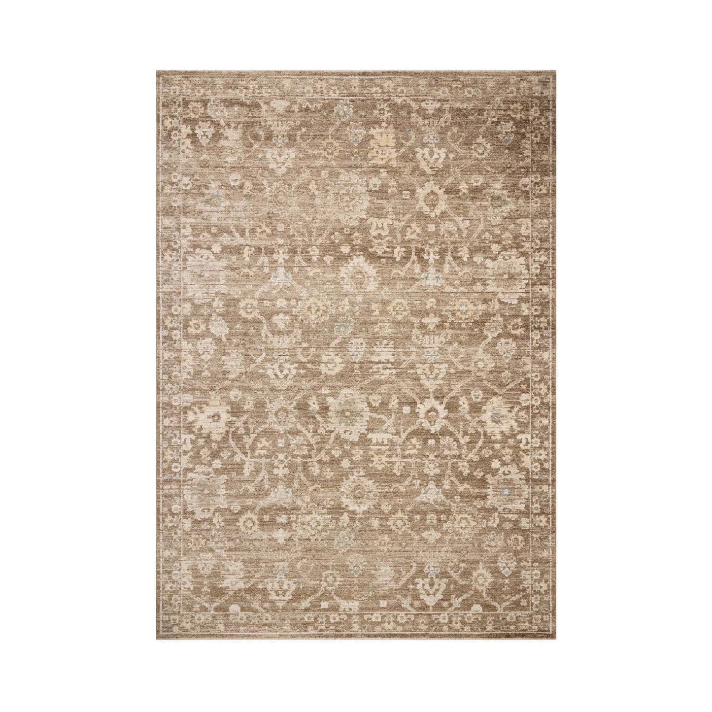 Tapis Chris Loves Julia x Loloi Palma marron / terre