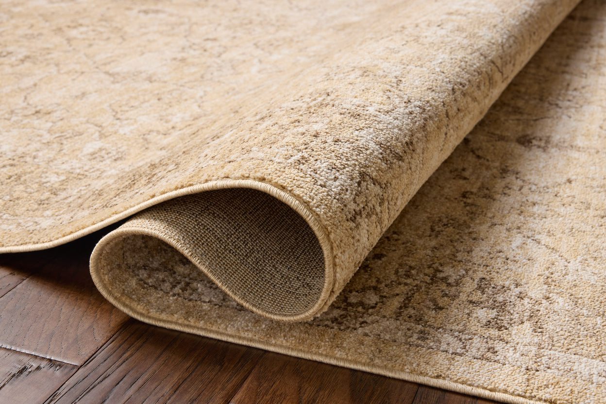 Tapis Chris Loves Julia x Loloi Palma Blé / Écorce