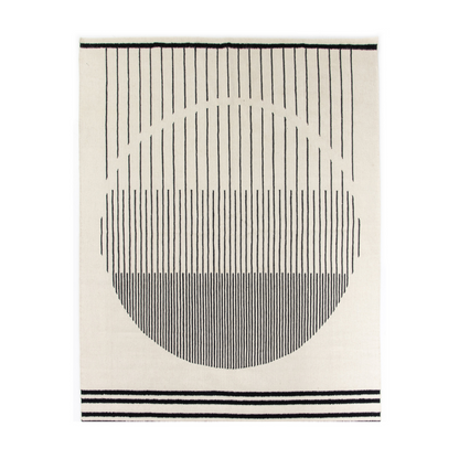 TAPIS EN DÉSTOCKAGE - Tapis graphique Pahley - 2,74 m x 3,66 m