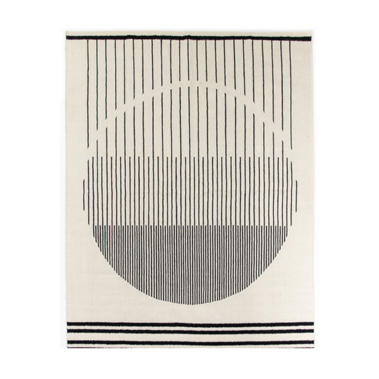 TAPIS EN DÉSTOCKAGE - Tapis graphique Pahley - 2,74 m x 3,66 m