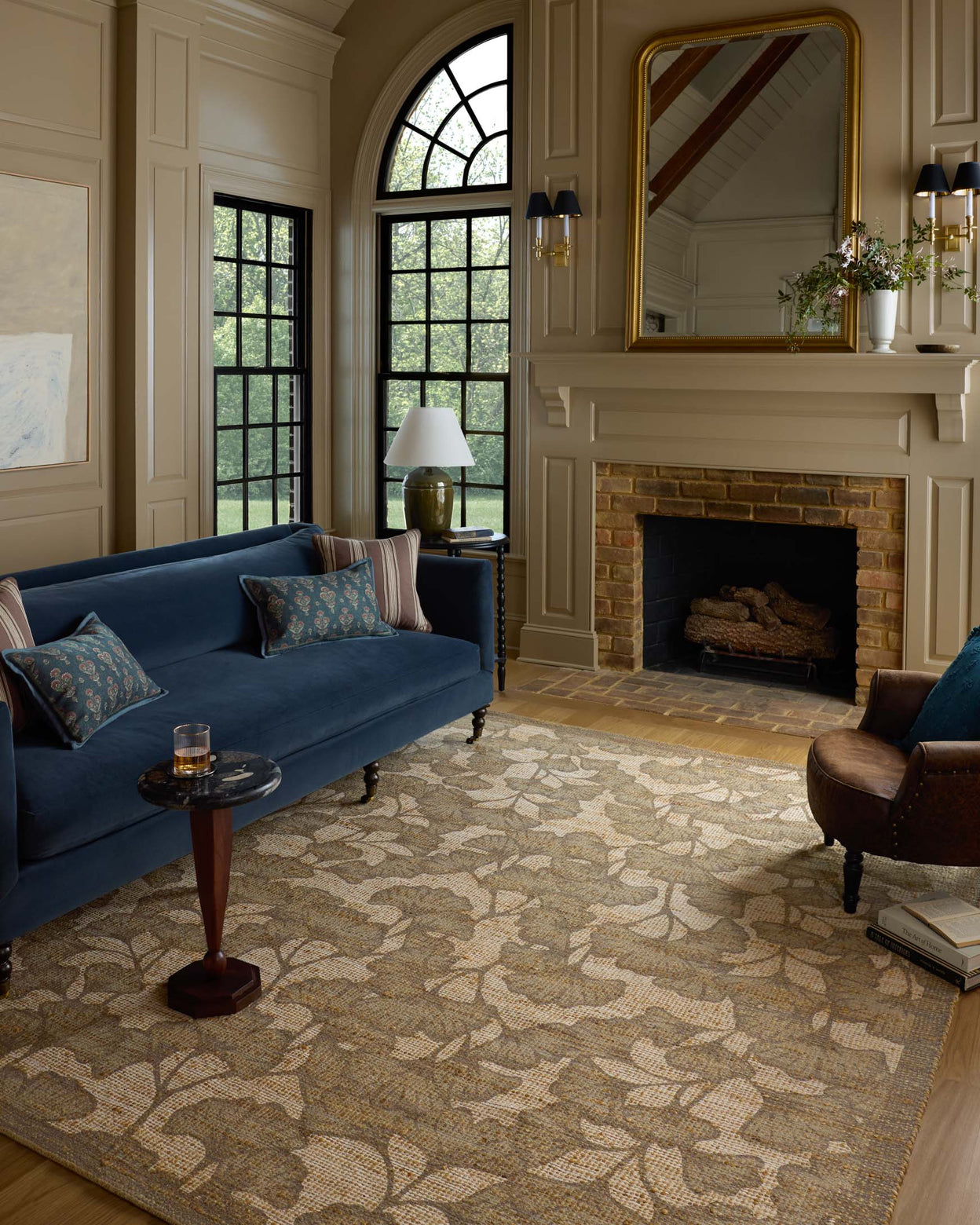 Tapis Chris Loves Julia x Loloi Rue Olive / Sauge