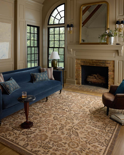 Tapis Chris Loves Julia x Loloi Rue Bark / Moka