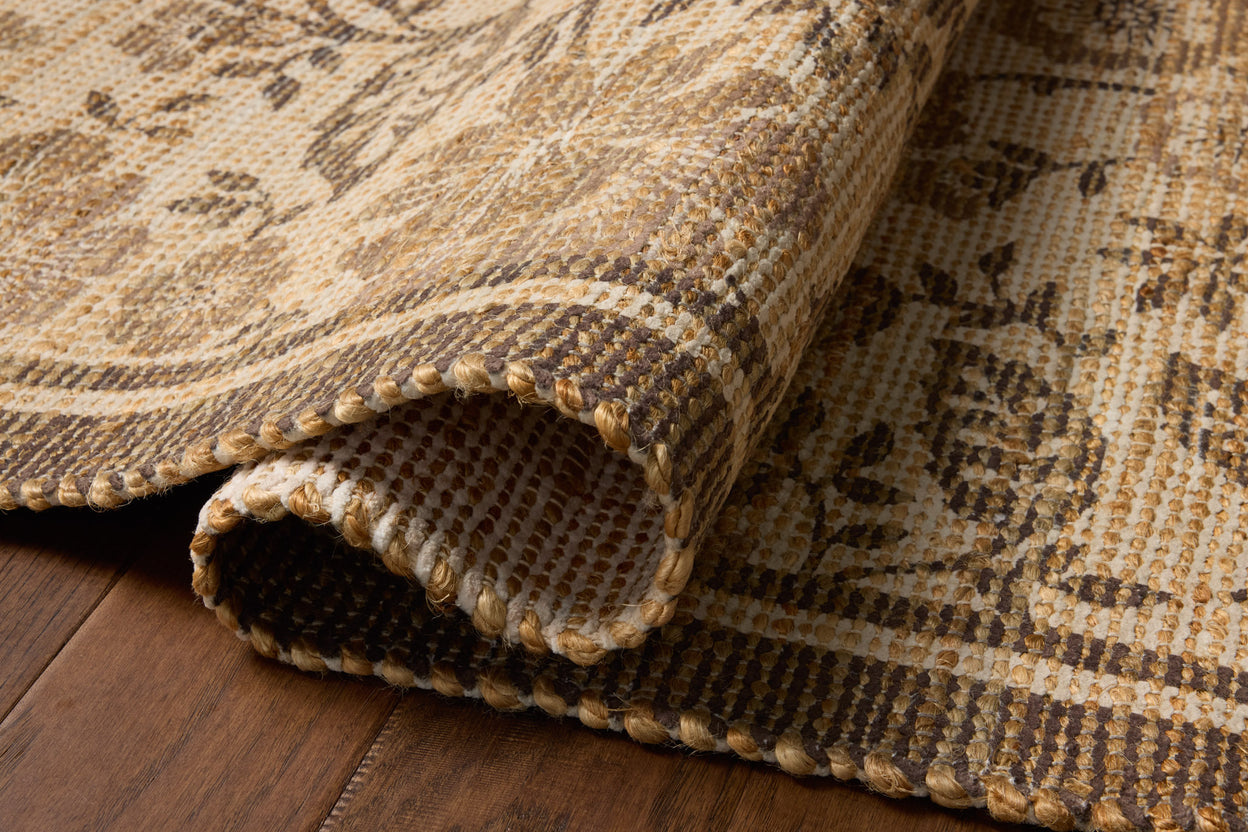 Tapis Chris Loves Julia x Loloi Rue Bark / Moka