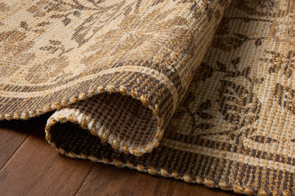 Tapis Chris Loves Julia x Loloi Rue Bark / Moka