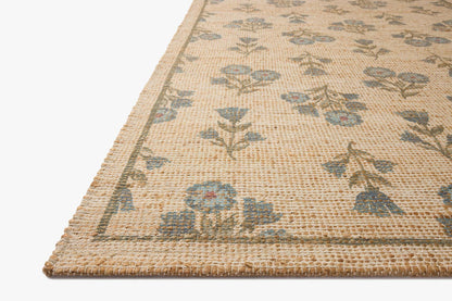Chris Loves Julia x Loloi Rue Moss / Tapis bleu