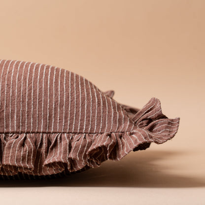 Housse de coussin à volants Cordelia