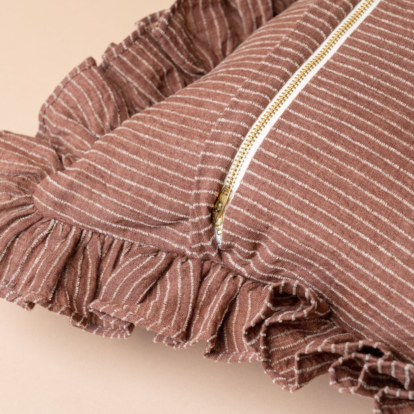 Housse de coussin à volants Cordelia