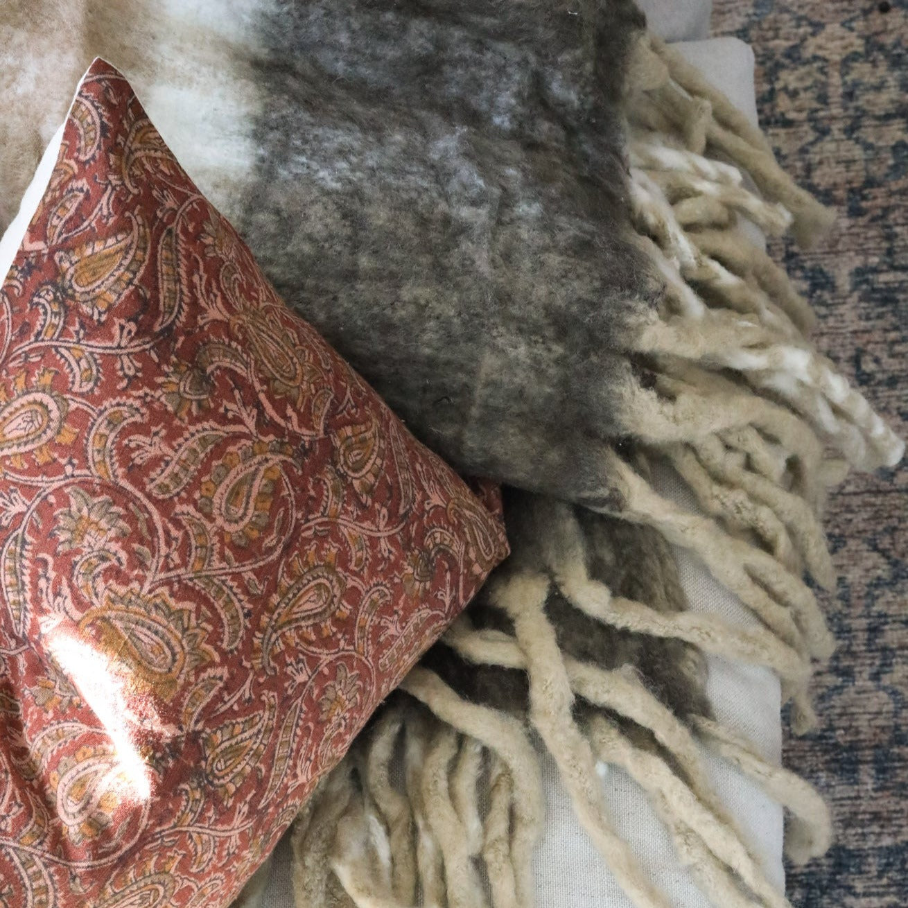 Housse de coussin imprimée Takata