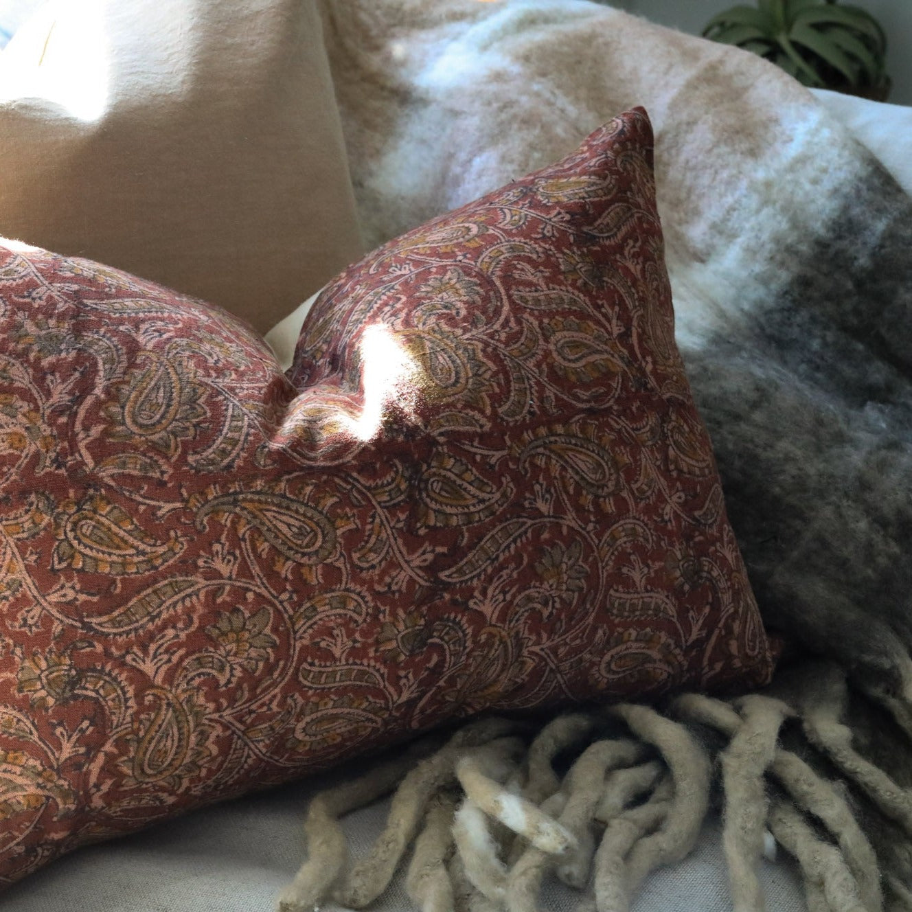 Housse de coussin imprimée Takata