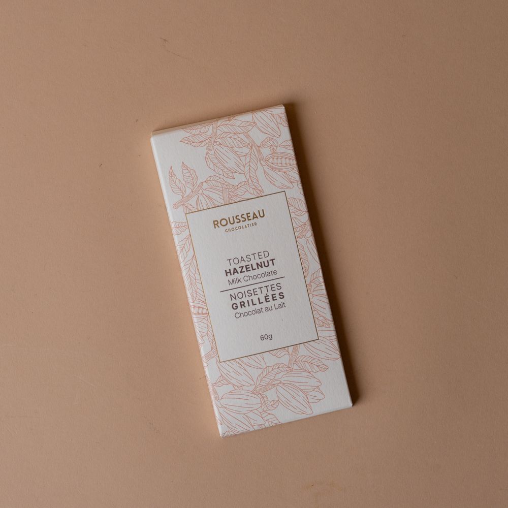 Assortiment de tablettes de chocolat Rousseau Chocolatier