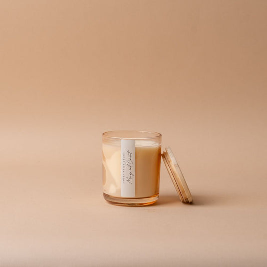 Bougie au soja mangue et noix de coco