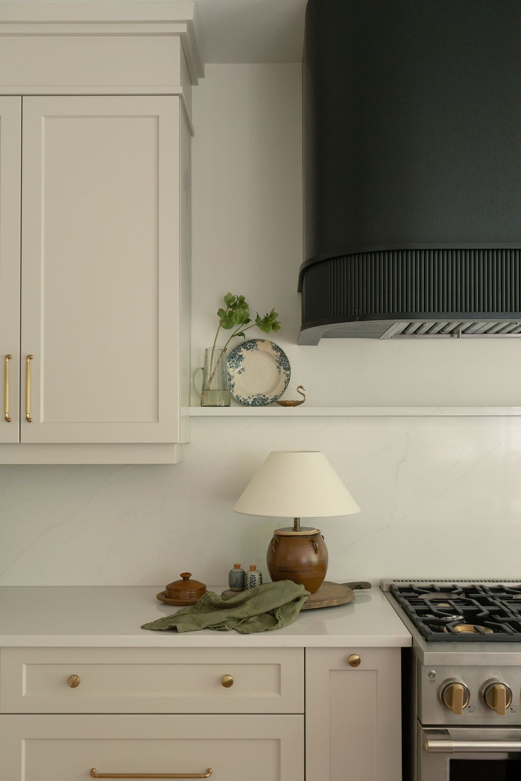 Ensemble salière et poivrière en grès imprimé