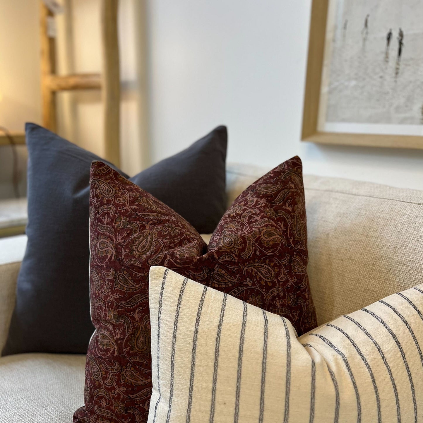 Housse de coussin imprimée Takata