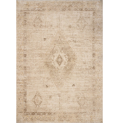 Tapis Chris Loves Julia x Loloi Palma Naturel / Fumé